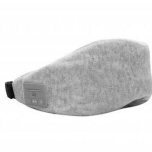 Bluetooth Music Sleep Mask Eyemask Built in Headphones in line remote grey